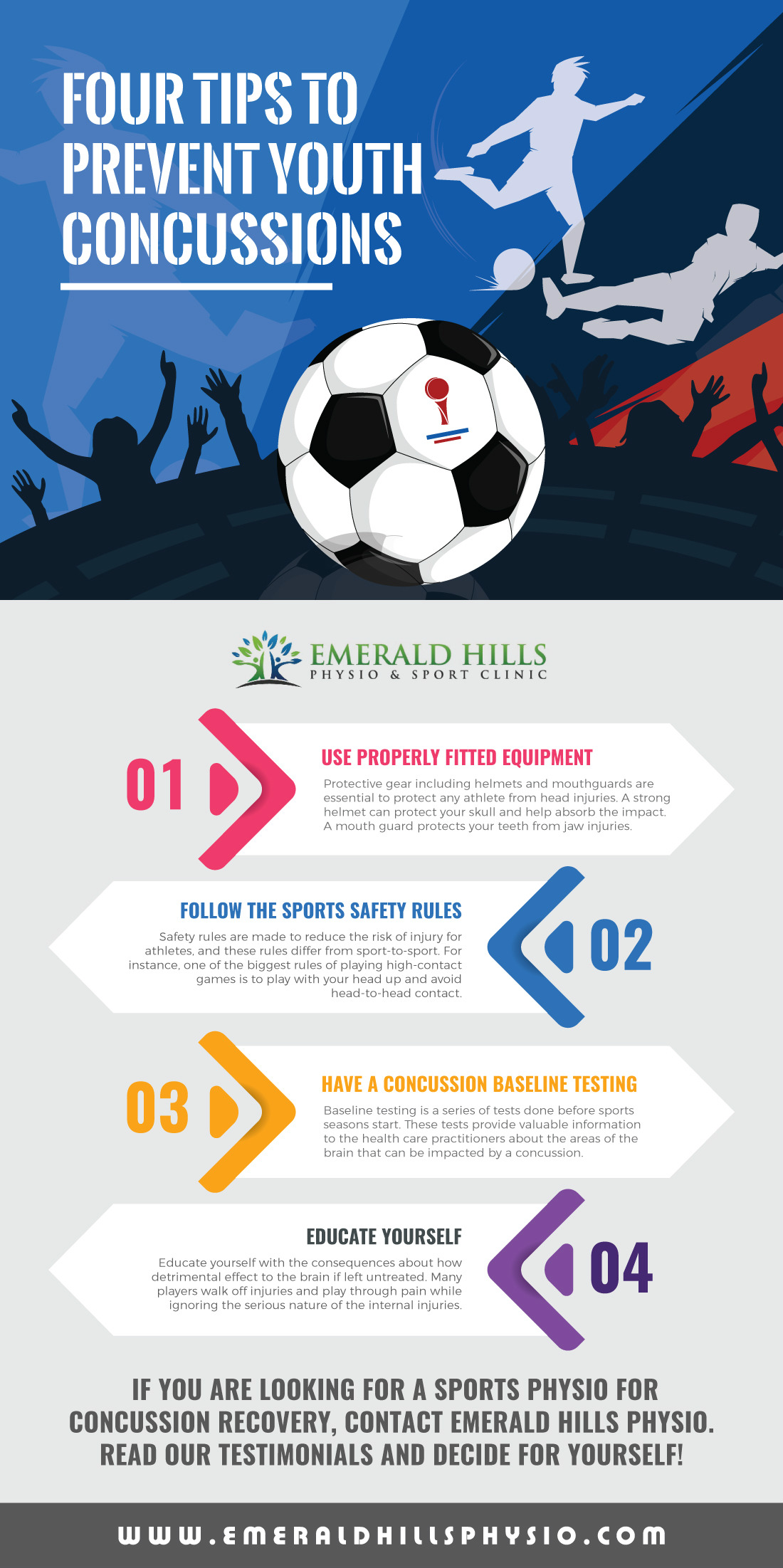 Tips to Prevent Youth Concussions
